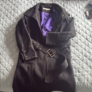 Kenneth Cole Elegant Black Women's Coat